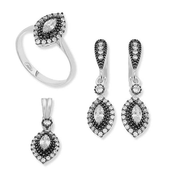 Gümüş Mekik Bayan Set  SL2269 - Image 1