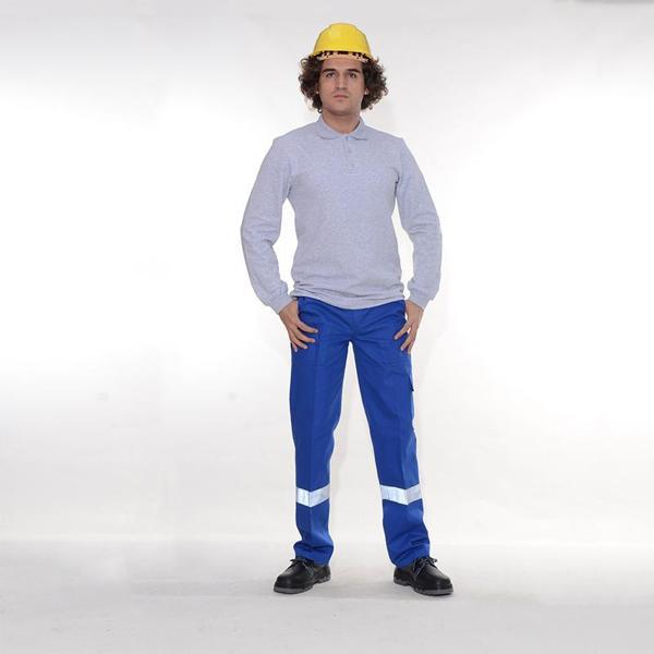 Formteks Kargo Pantolon 16/12 Gabardin Reflektörlü Sax - Image 1