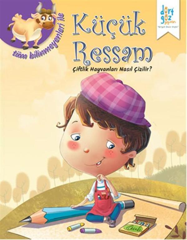 Küçük Ressam - Çiftlik Hayvanları Nasıl Çizilir? - Dört Göz Yayınları - Image 1