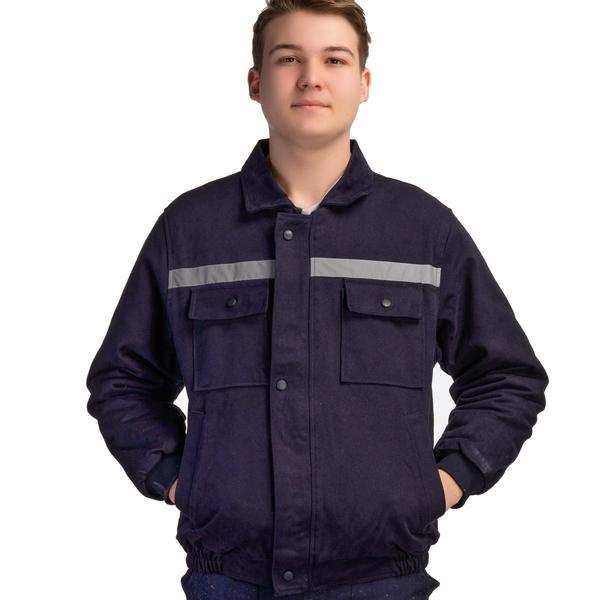 Formteks İş Montu Reflektörlü Erkek Lacıvert - Image 1
