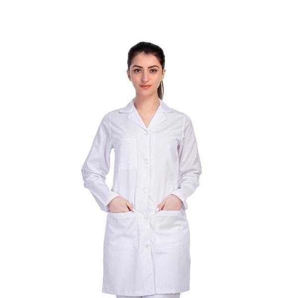 Formteks Doktor Öğretmen Eczacı Önlüğü Kadın  Düğmeli - Image 1