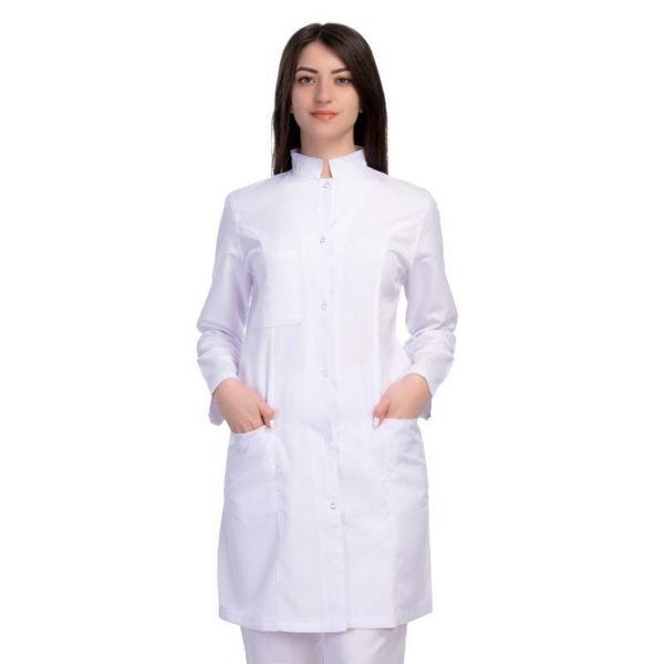 Formteks Doktor Önlük Kadın Hakim Yaka Çıtçıtlı - Image 1