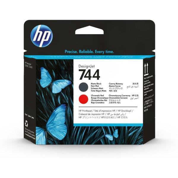 Hp F9J88A (744) Mat Sıyah Ve Kırmızı Baskı Kafası - Image 1
