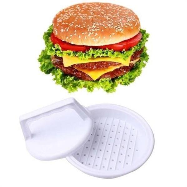 BUFFER®  Hamburger Ve Köfte Şekillendirici Köfte Kalıbı Pratik Burger Pres Aparatı - Image 1