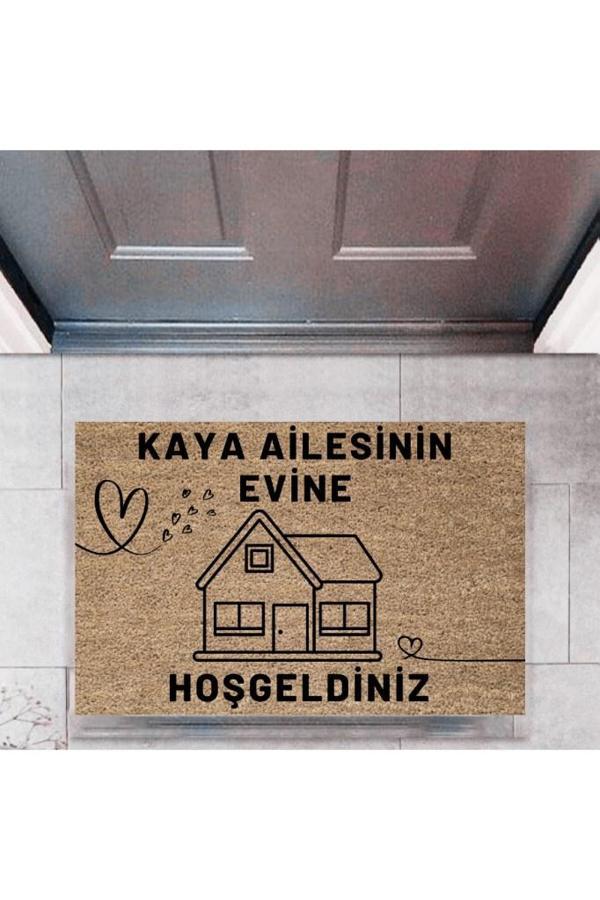 Kapı Önü Paspası Dekoratif Dijital Baskı Kişiye Özel P-2443 - Image 1
