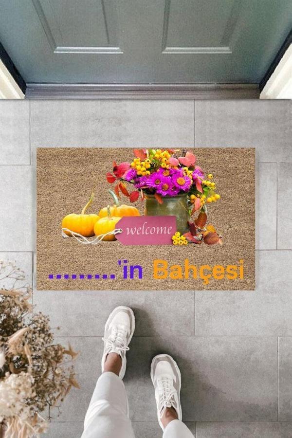 Dijital Baskı Kişiye Özel İç Kapı Dekorasyon Paspas PS11297 - Image 1
