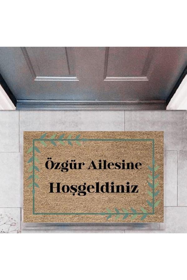 Kapı Önü Paspası Dekoratif Dijital Baskı Kişiye Özel P-2313 - Image 1