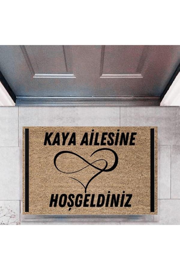 Kapı Önü Paspası Dekoratif Dijital Baskı Kişiye Özel P-2502 - Image 1