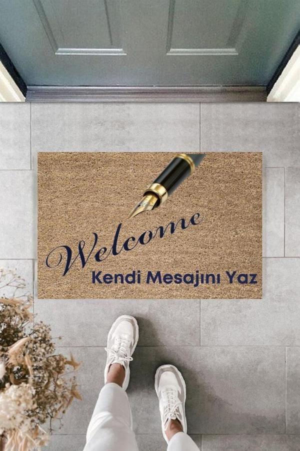 Dijital Baskı Kişiye Özel İç Kapı Dekorasyon Paspas PS11296 - Image 1