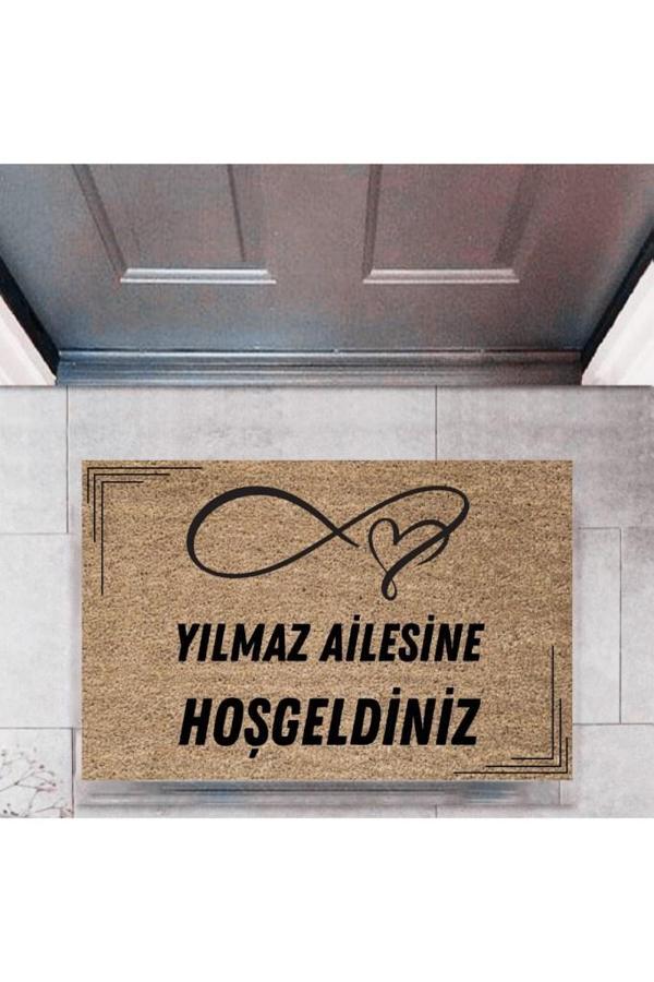 Kapı Önü Paspası Dekoratif Dijital Baskı Kişiye Özel P-2503 - Image 1