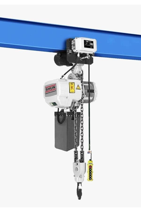 Shun 2 Ton 4 Hareketli Elektrikli Zincirli Caraskal - Image 1