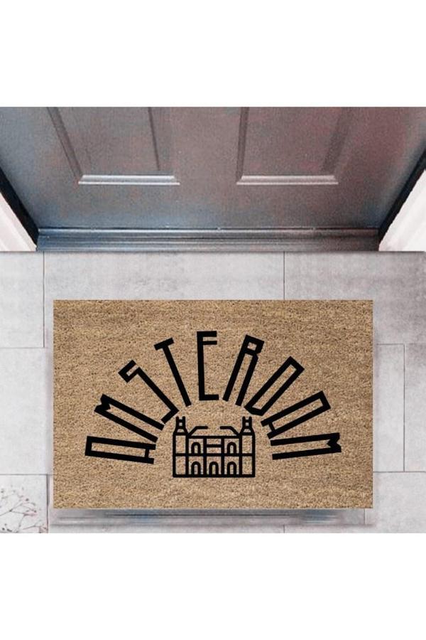Kapı Önü Paspası Dekoratif Dijital Baskı ŞehirlerP-2738 - Image 1