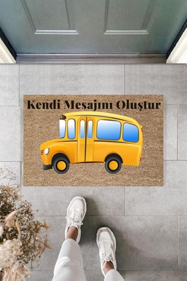 Dijital Baskı Kişiye Özel İç Kapı Dekorasyon Paspas  PS11218 - Image 1