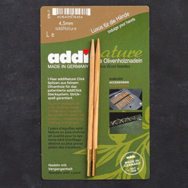 Addi Nature Olive Wood Click 4.5mm 13cm Misinalı Ş - Image 1