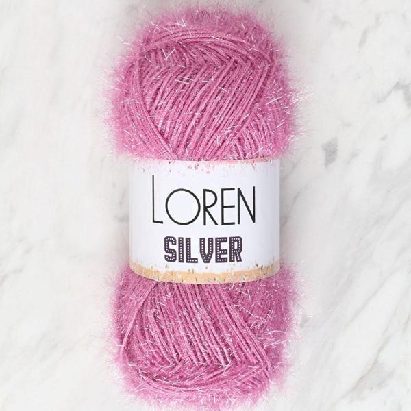 Loren Silver Gül Kurusu El Örgü İpi - RS0012 - 34081 - Image 1