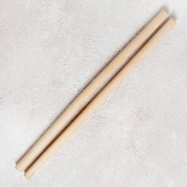 Loren Crafts 2 Adet 40 cm Makrome Çubuğu 16mm - Image 1