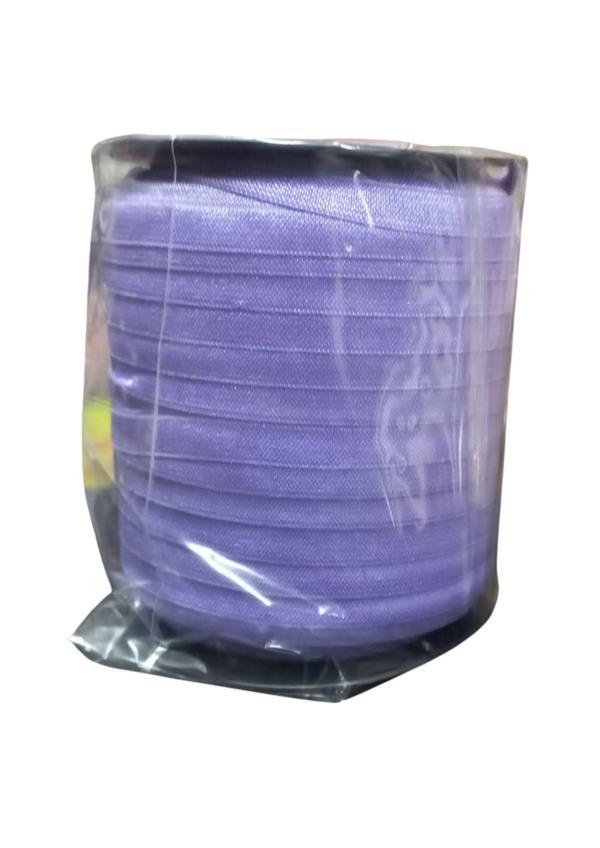 Çamaşır Lastiği Düz 1 cm  75 Metre 1 Top Lila - Image 1