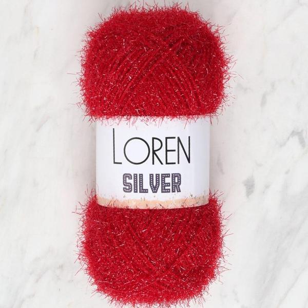 Loren Silver Bordo El Örgü İpi - RS0024 - 34088 - Image 1