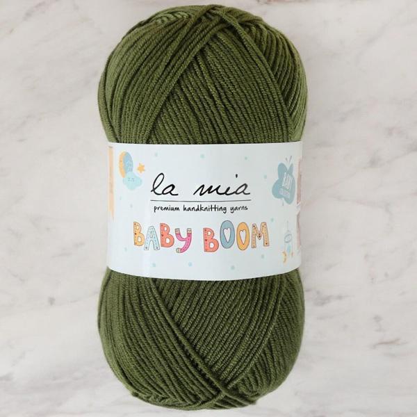 La Mia Baby Boom Asker Yeşili El Örgü İpi - 410 - 34458 - Image 1