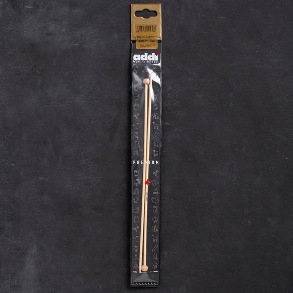 Addi Premium 3mm 25cm Bambu Örgü Şişi - 5007025-03 - Image 1