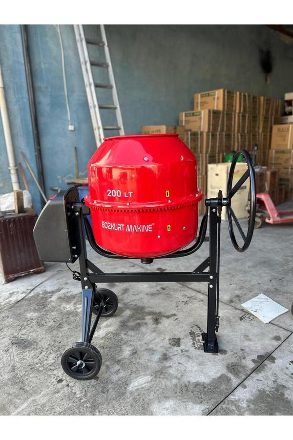 Bozkurt 200 Litre Harç Karma Makinası (Betoniyer) - Image 1