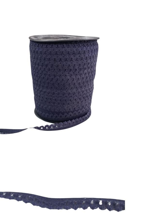Çamaşır Askısı Şerit en 1 cm Lacivert 1 Metre - Image 1