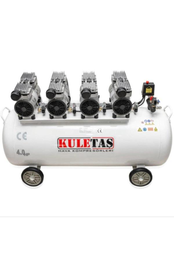 Kuletaş 200 Lt Süper Sessiz Yağsız Hava Kompresörü - Image 1