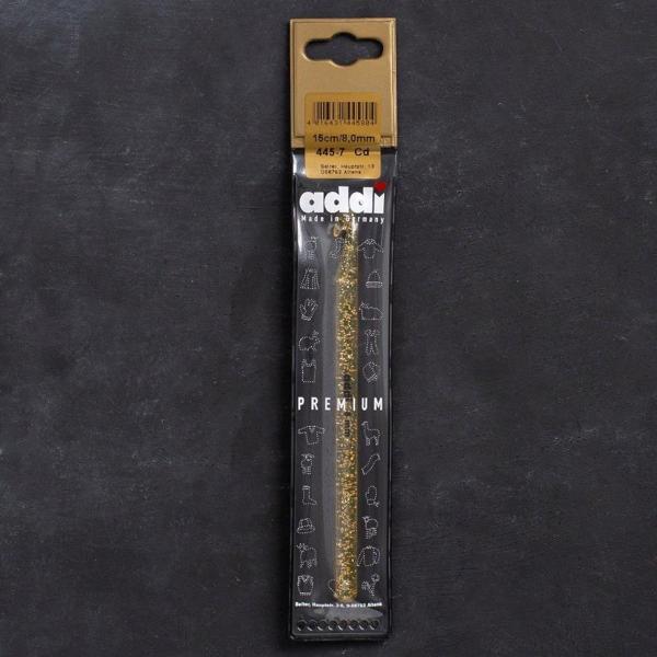 Addi Champagner 8mm 15cm Plastik Simli Yün Tığ - 4 - Image 1