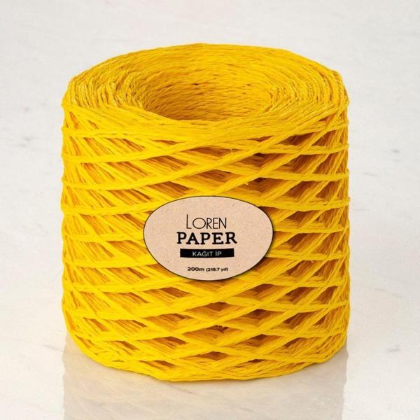 Loren Paper Hardal Sarı Kağıt İpi - RH24 - Image 1
