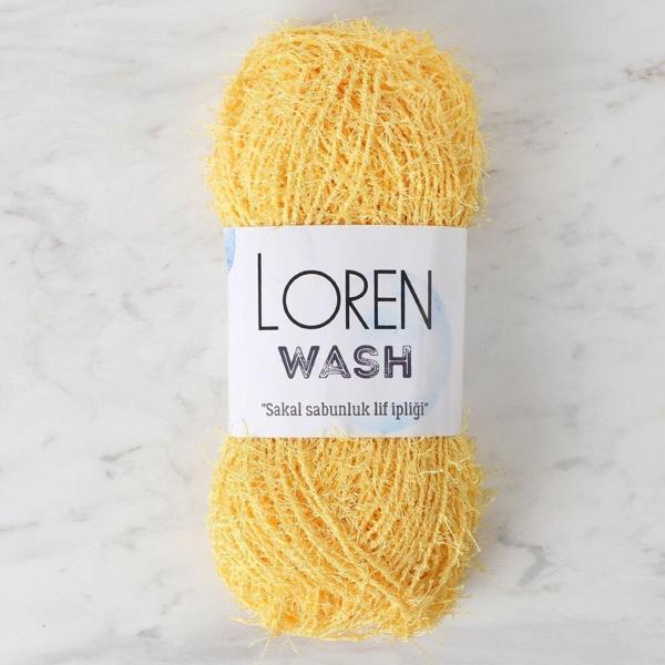 Loren Wash Sarı El Örgü İpi - R086 - 34033 - Image 1