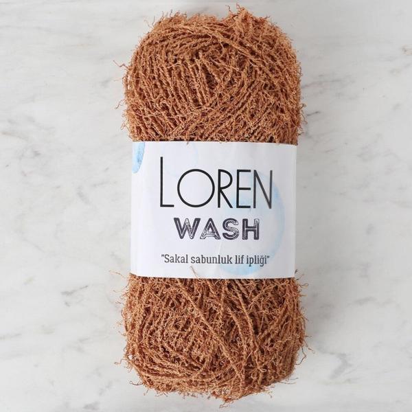 Loren Wash Kahverengi El Örgü İpi - R144 - 34035 - Image 1