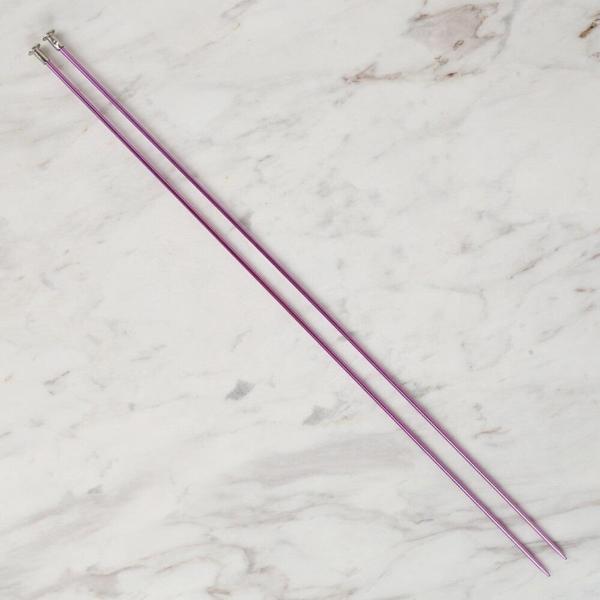 Loren Cratfs 2,5 mm 35 cm Mor Metal Örgü Şişi - LR - Image 1