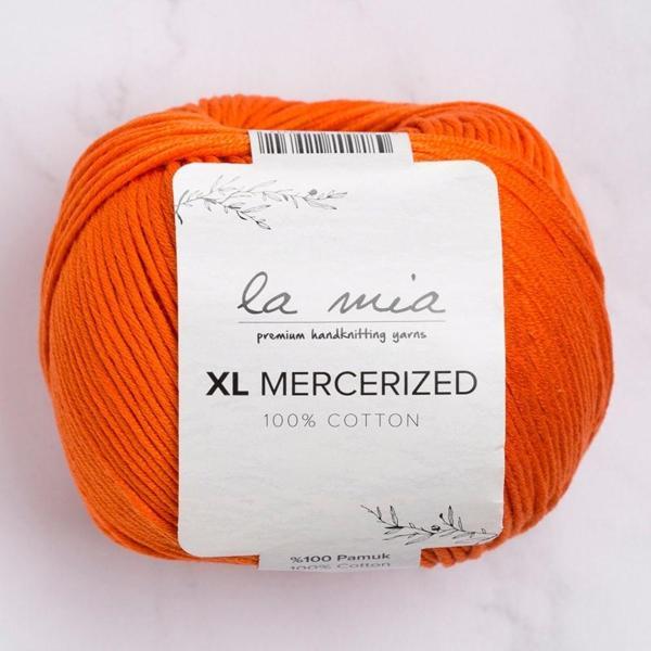 La Mia XL Mercerized Turuncu El Örgü İpi - 194 - 33772 - Image 1