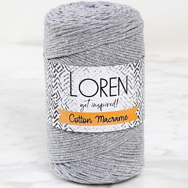 Loren Cotton Macrame Gri - R082 - 34357 - Image 1