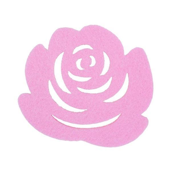 La Mia 10 lu Pembe Gül Bardak Altlığı - M22 - Image 1
