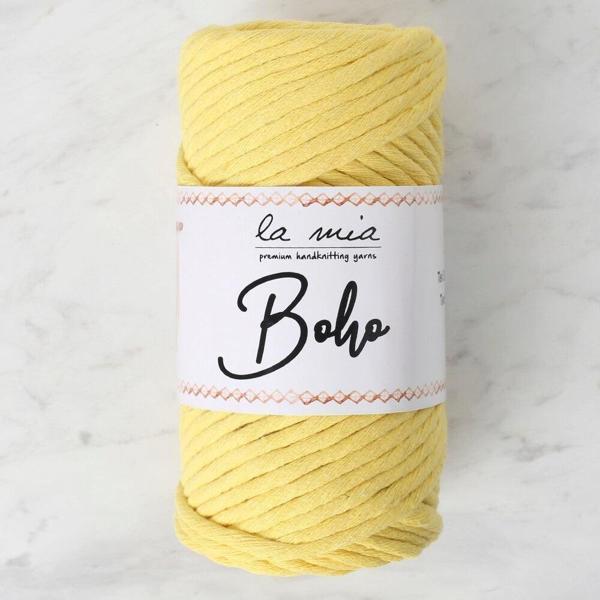 La mia Boho Limon Sarı Büküm Makrome İpi - L186 - 34206 - Image 1