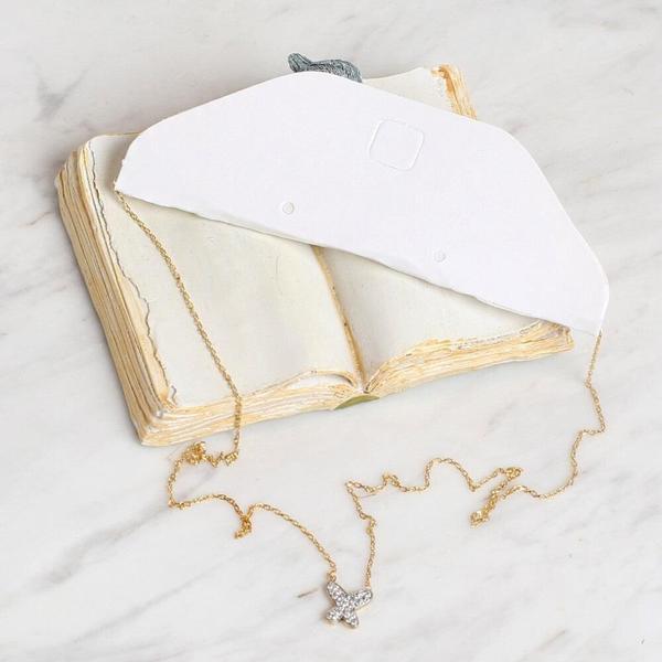 Loren 25'li Beyaz Takı Kolye Kartı - Image 1