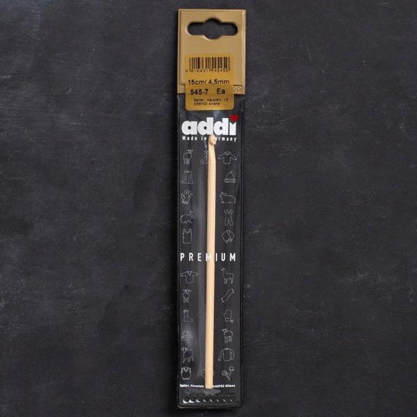 Addi Bambus 4,5mm 15cm Bambu Yün Tığ - 545-7 - Image 1