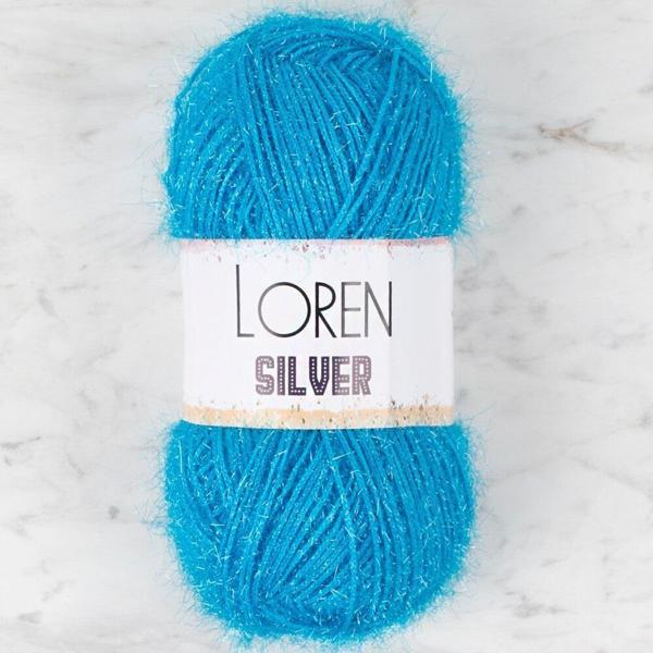Loren Silver Mavi El Örgü İpi - RS0003 - 34090 - Image 1