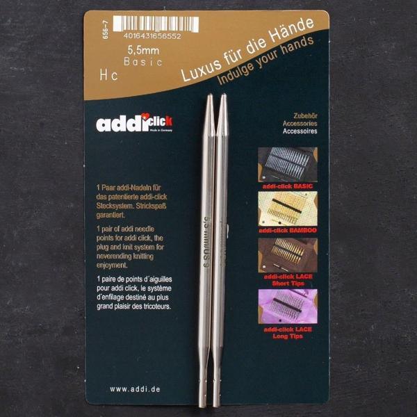Addi Click Basic 5,5mm Misinalı Şiş Ucu - 656-2 - Image 1