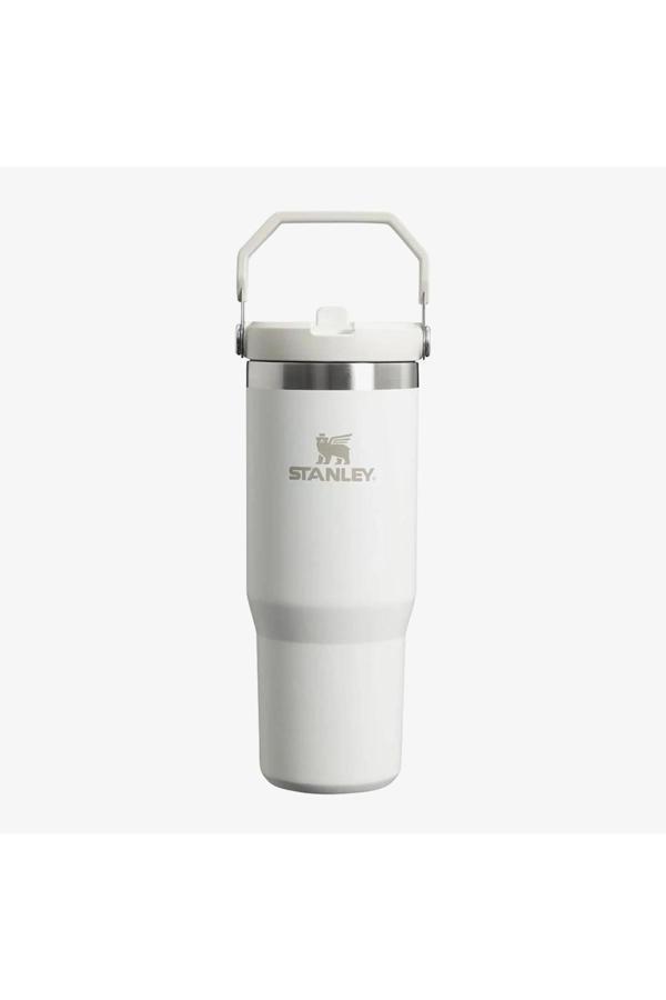 Stanley The Iceflow Flip Straw Pipetli 0.89 L Unisex Beyaz Termos - Image 1