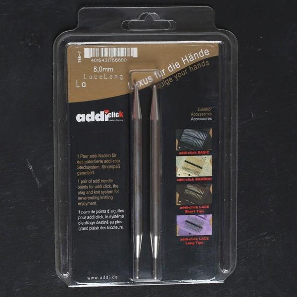 Addi Click Lace 8 Mm Değiştirilebilir Uzun Uçlu Da - Image 1