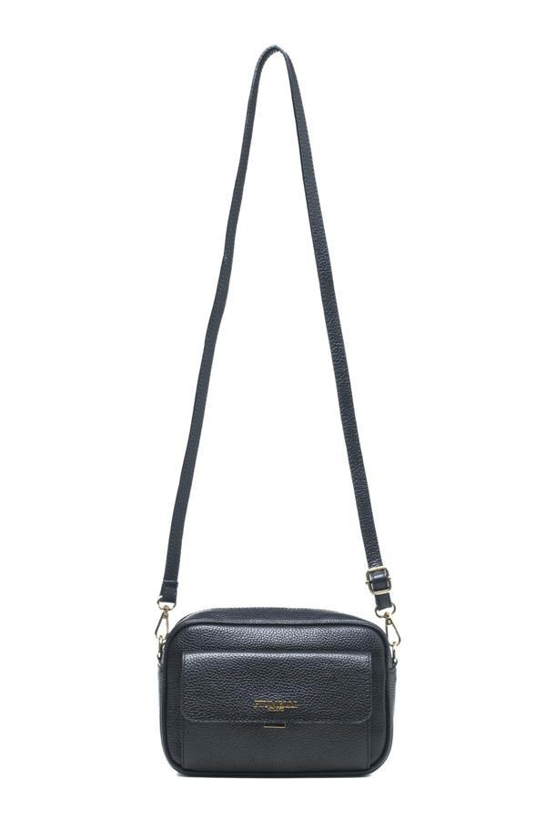 Kadın Çapraz Çanta SANDY Piumelli Milano Bag D28 Black - Image 1
