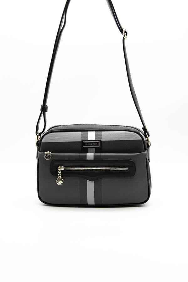 Silver & Polo Kadın Çapraz Çanta 491-39304 ÇAPRAZ BAYAN ÇANTASI MK129 SİYAH-MAT SİYAH - Image 1