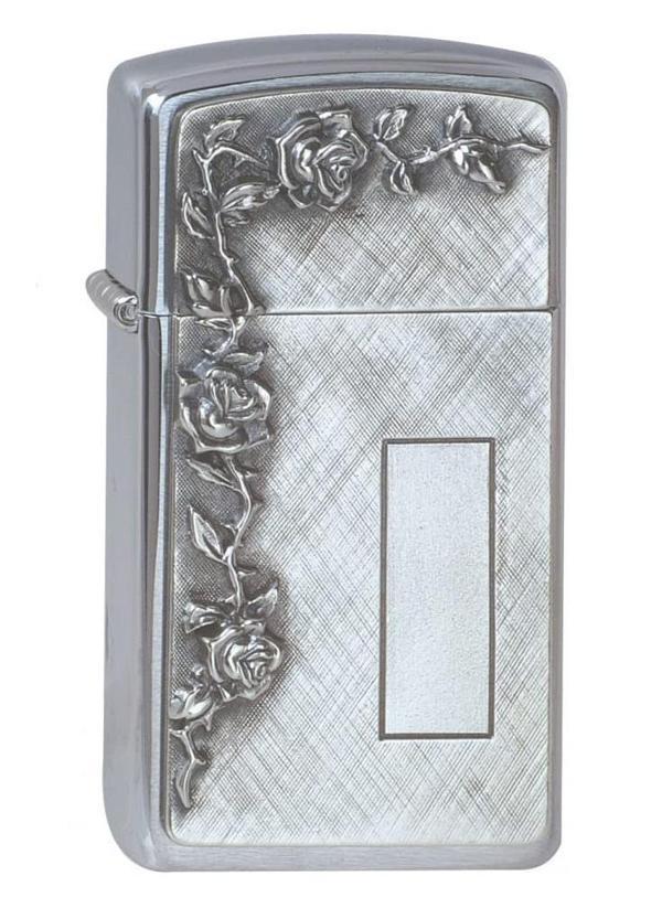 Zippo Çakmak Roses with Panel Emblem 1370007 - Image 1