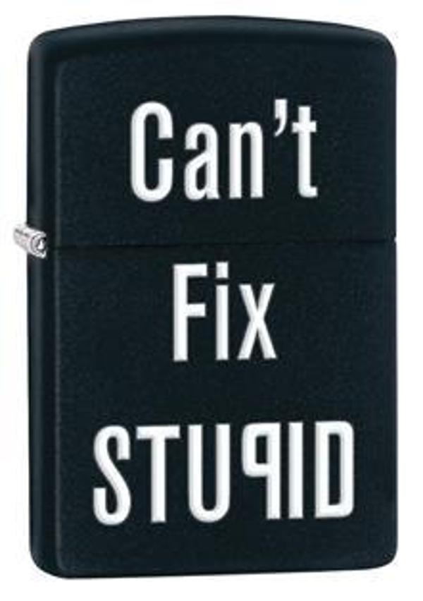 Zippo Çakmak CANT FIX STUPID 28664 - Image 1