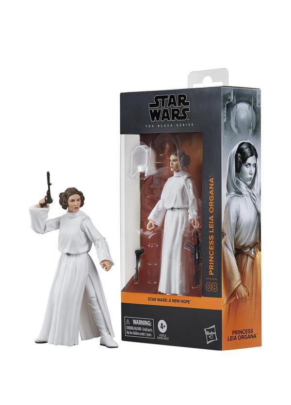 Star Wars Black Series Princess Leia Organa (Star Wars: A New Hope) Aksiyon Figürü - Image 1