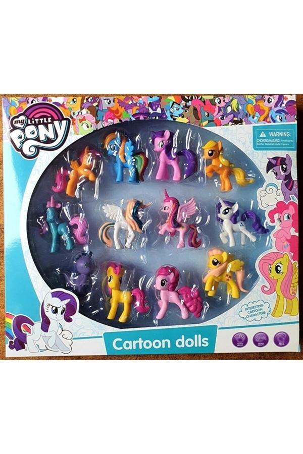Sem oyuncak Sem Oyuncak Oyuncak My Little Pony Set 12'Li Pony Figür Oyuncak - Image 1