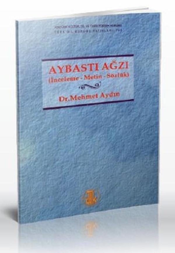 Türk Dil Kurumu Yayınları Aybastı Ağzı - Türk Dil Kurumu Yayınları - Image 1