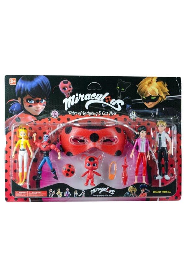Miraculous Mucize Uğur Böceği Ve Karakedi Işıklı Maskeli Oyuncak Seti - Image 1